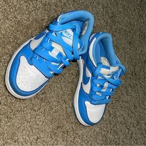 Low Top Nike Dunks (Blue & White)KIDS